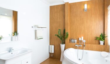 Modern House Bathroom Interior Min